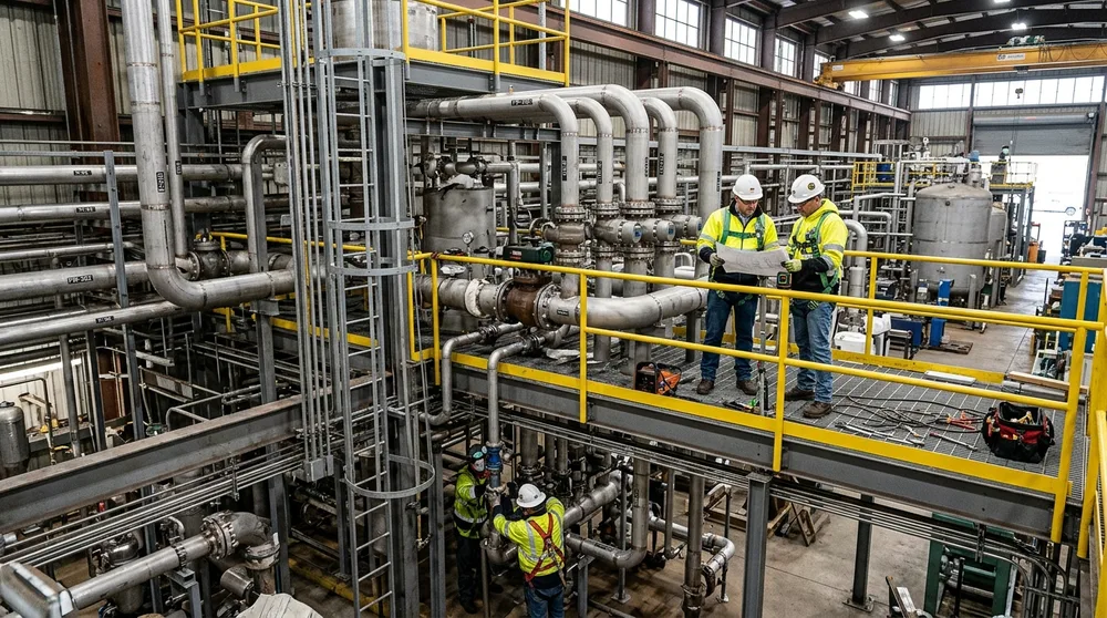 Fotografía del proyecto: Ampliación de planta industrial